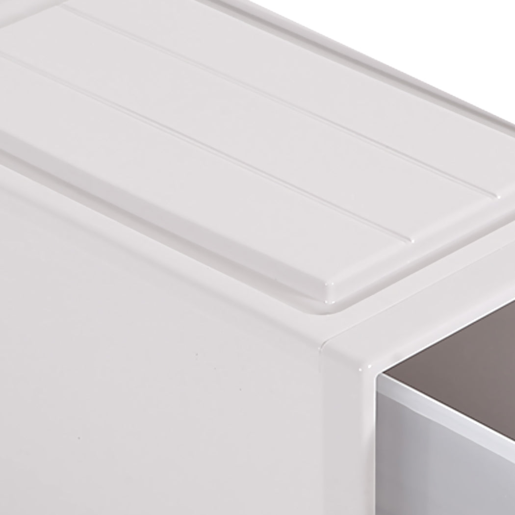 2x Storage Boxes Drawer Weighted Blanket - Durable
