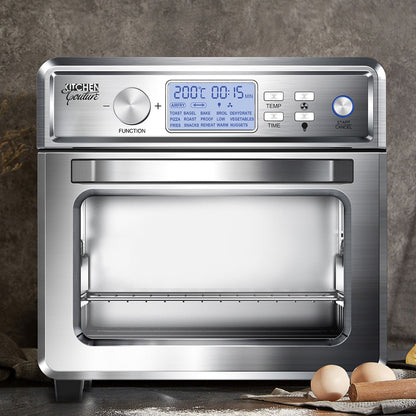 Kitchen Couture 24L Digital Air Fryer Oven Cooker Rotisserie Family Size