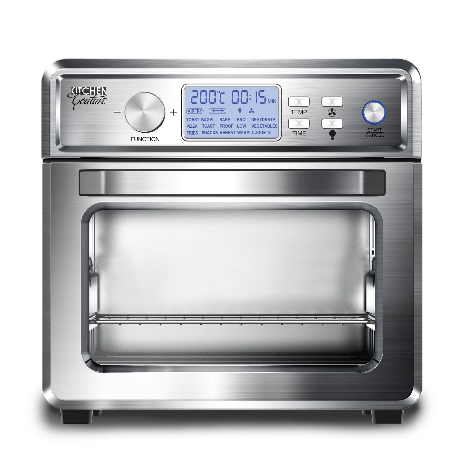 Kitchen Couture 24L Digital Air Fryer Oven Cooker Rotisserie Family Size