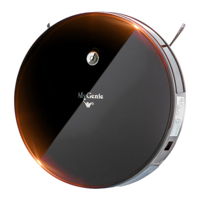 Genie Xsonic Robotic Vacuum Cleaner Smart Sensor Auto Suction Mop Black