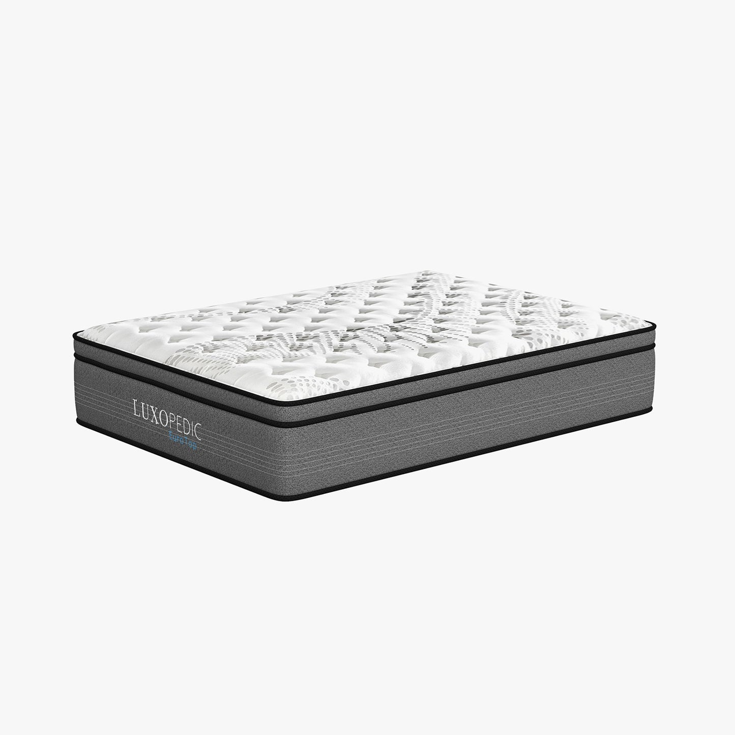 Euro Top 5 Zone Single Mattress Medium Firm Hybrid Comfort