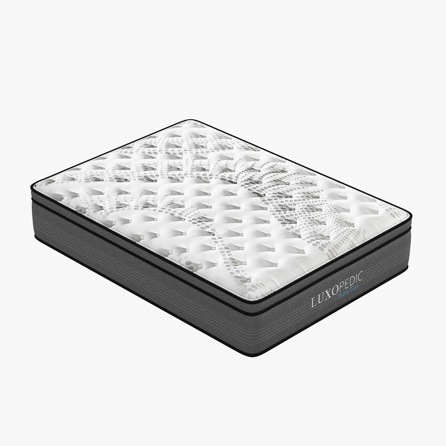 Euro Top 5 Zone Single Mattress Medium Firm Hybrid Comfort