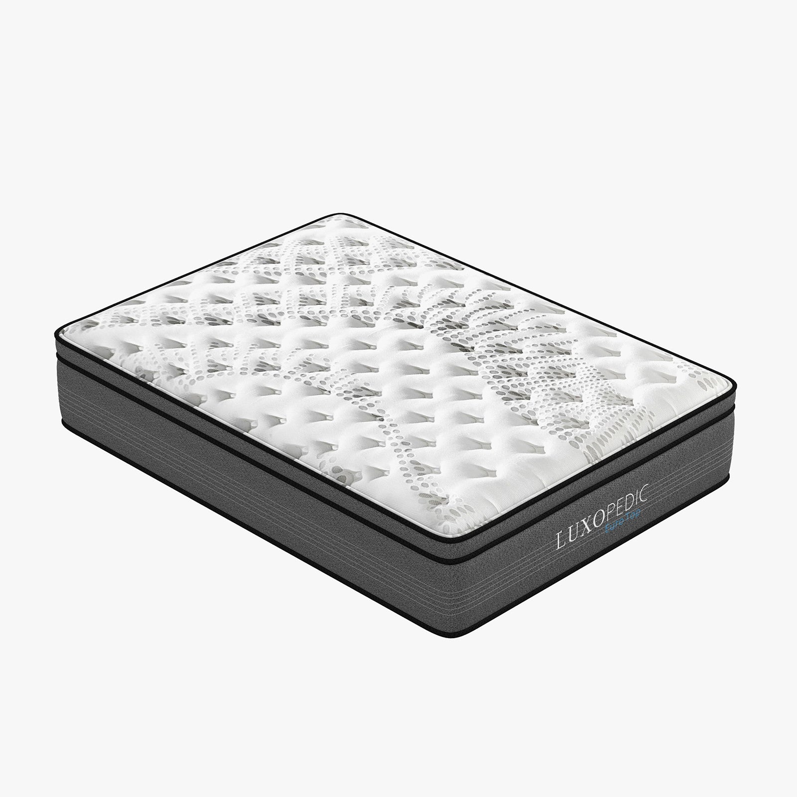 Euro Top 5 Zone Single Mattress Medium Firm Hybrid Comfort