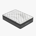 5 Zone Pocket Spring Mattress 32cm Euro Top Memory Foam Medium Firm Bed