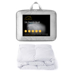 Decor 360GSM Silk Touch Quilt King Single Bedding Blanket