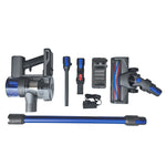 Genie X5 Cordless Stick Vacuum Cleaner Powerful Suction Handheld Blue