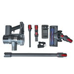 Genie X5 Cordless Stick Vacuum Cleaner Rechargeable Handheld Silver