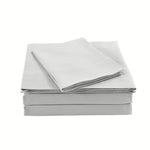 Comfort Blended Bamboo Sheet Set Light Grey King Size Bedding Set