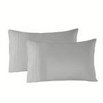 Comfort Blended Bamboo Sheet Set Light Grey King Size Bedding Set