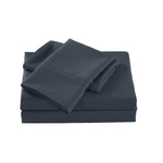 Comfort Bamboo Cooling 2000TC Sheet Set Ultra Soft Bedding - Queen Charcoal