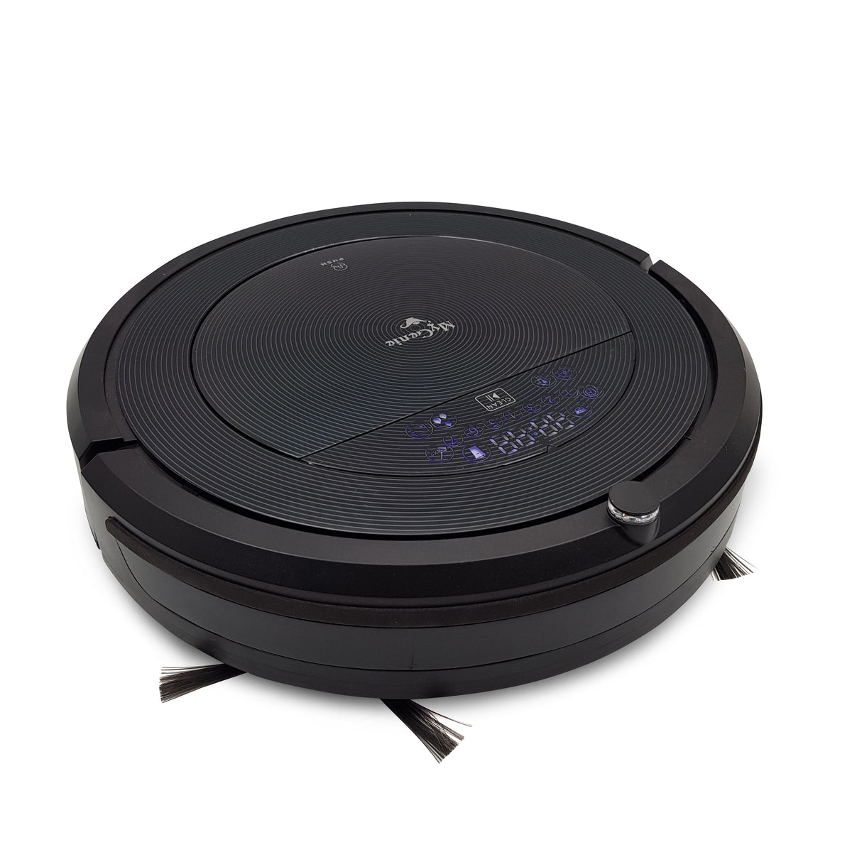 Genie Robotic Vacuum Cleaner Smart Auto Cleaning Robot Floor Mop Black