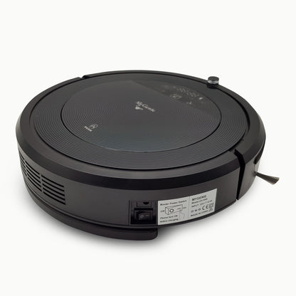 Genie Robotic Vacuum Cleaner Smart Auto Cleaning Robot Floor Mop Black