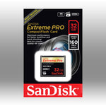 Extreme Pro 32Gb Compactflash 160Mb/S