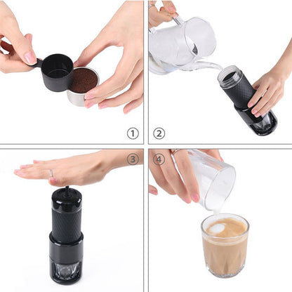 Coffee Maker Red Dot Award Winner Portable Cappuccino