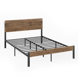 Stylish Metal Bed Frame Queen Mattress