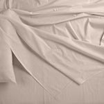 King Bamboo Sheet Set Warm Grey Soft Cooling Bed Linen