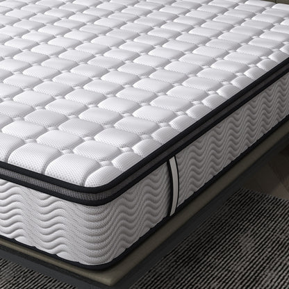 Comfort Plush Pocket Spring Mattress King Single Bed