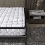 Double Pocket Spring Mattress 5 Zone Euro Top Memory Foam Bed