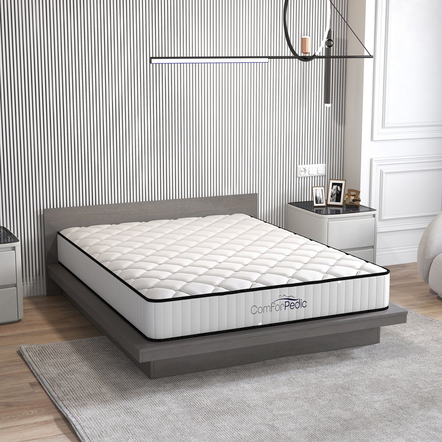 Comforpedic Double Bonnell Spring Mattress Medium Firm