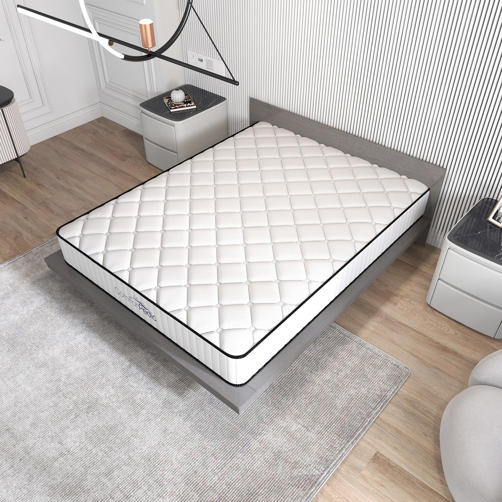Comforpedic Double Bonnell Spring Mattress Medium Firm