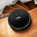 Genie Gmax Wi-Fi Robotic Vacuum Cleaner Smart Auto Mop Floor Cleaner Black