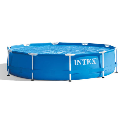 Framed Swimming Pool With Pump 305x76cm