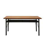 Functional Dining Table Storage Shelf 4-6 Seater 150cm  Adjustable