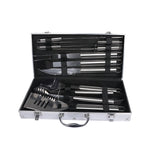 10Pcs BBQ Tool Set Stainless