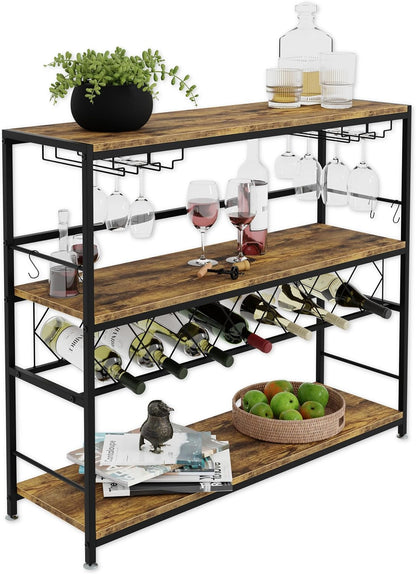 Wine Rack Large Storage 30x104x96cm