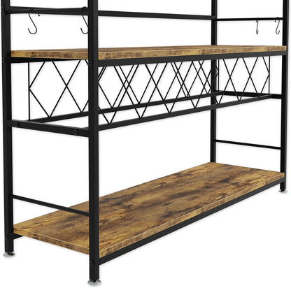 Wine Rack Large Storage 30x104x96cm