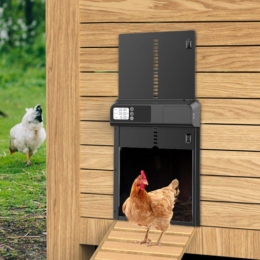 Automatic Chicken Coop Door With Timer 32x4x25cm
