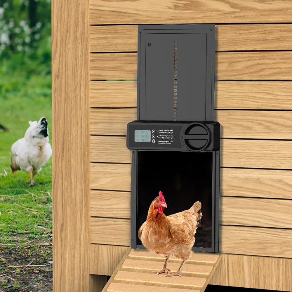 Automatic Chicken Coop Door Opener Timer 32x4x25cm