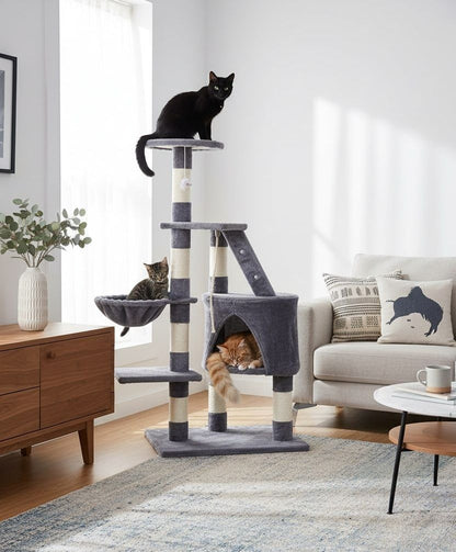 Cat Tree 120cm Multi Level 40x120x55cm