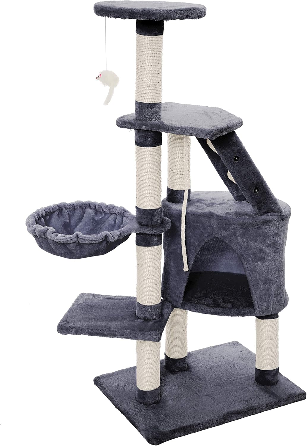 Cat Tree 120cm Multi Level 40x120x55cm
