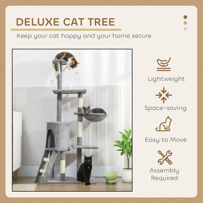 Cat Tree Hammock Tower 35x134x60cm
