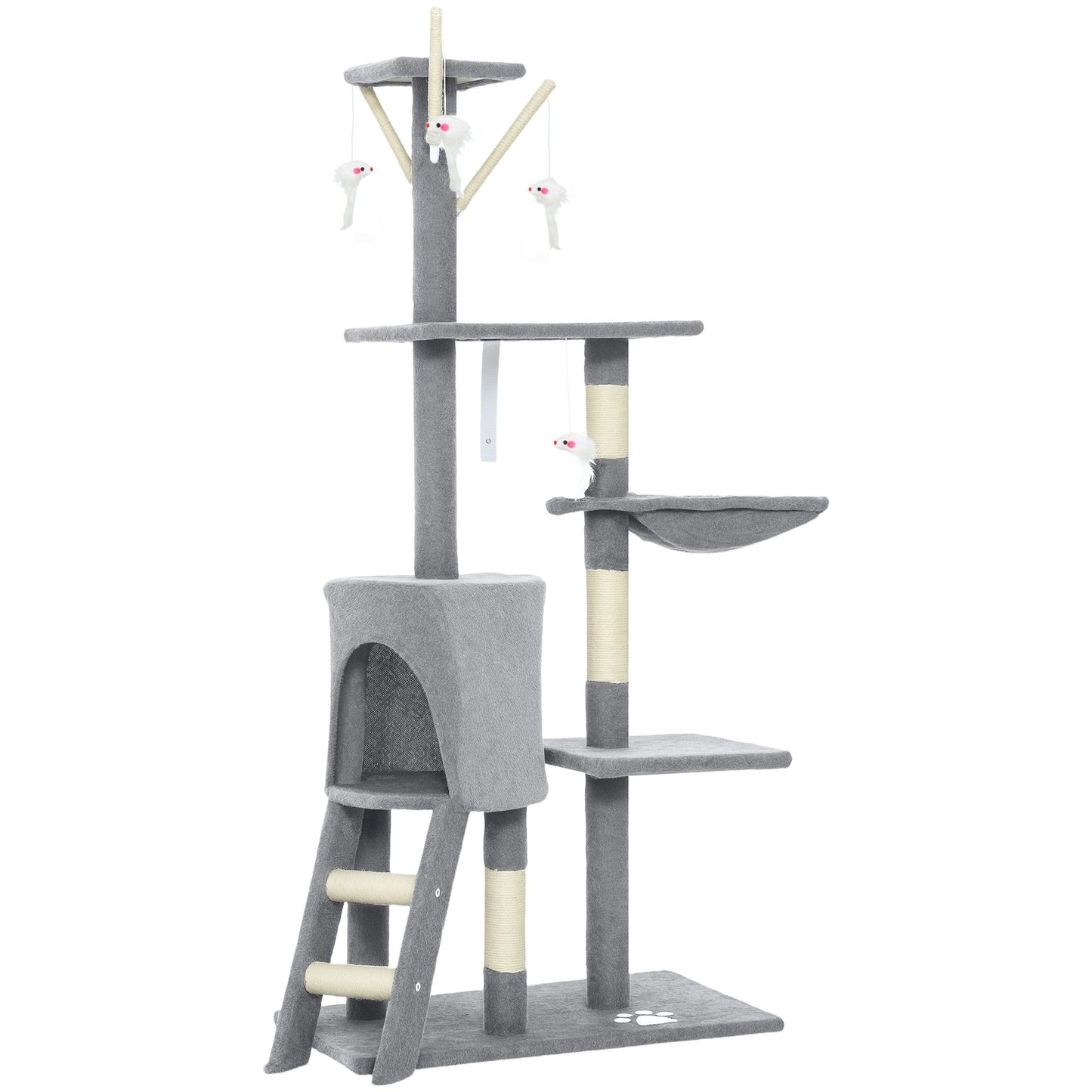 Cat Tree Hammock Tower 35x134x60cm