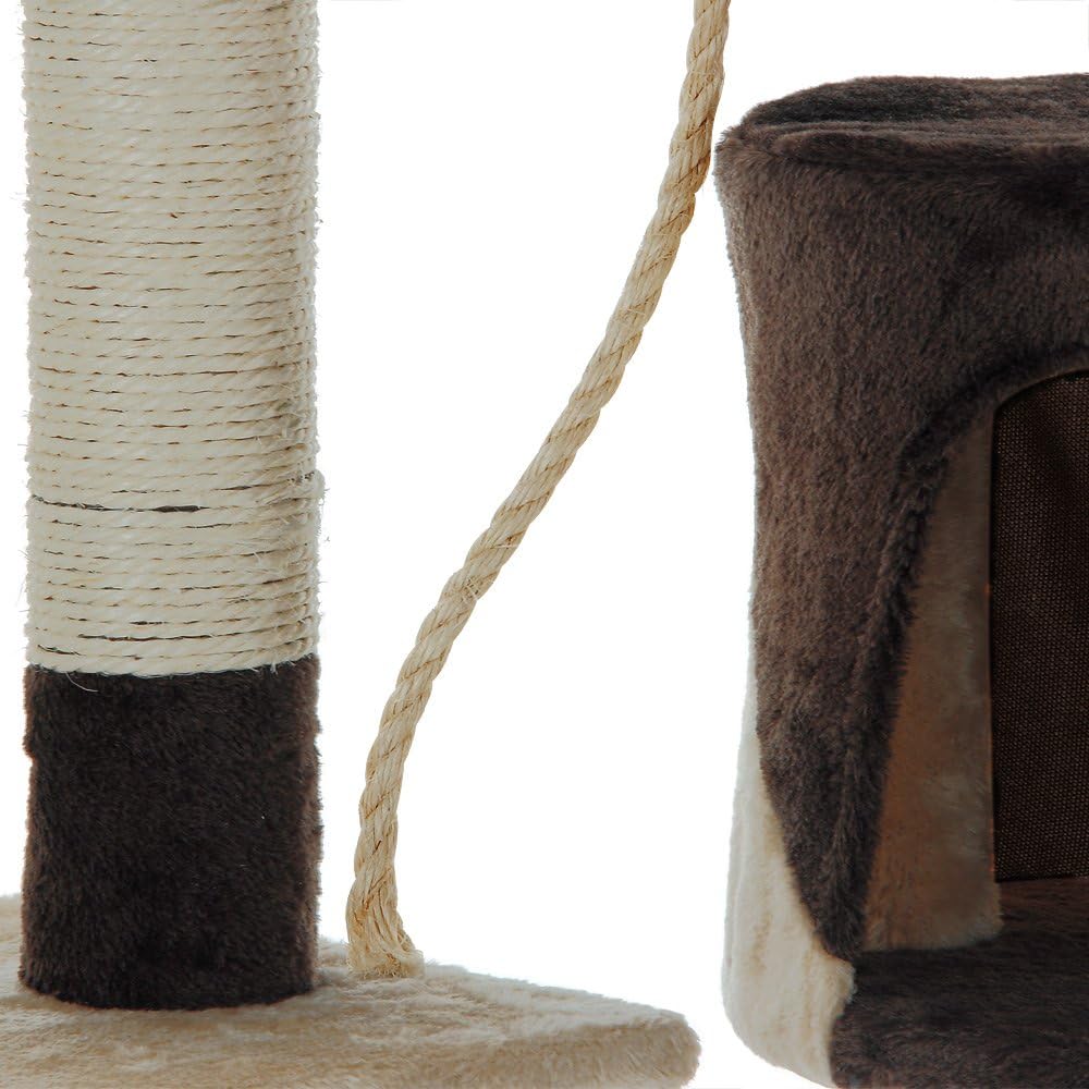 Cat Tree 140cm Plush Perch 40x140x40cm