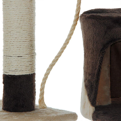 Cat Tree 140cm Plush Perch 40x140x40cm