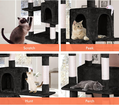 Cat Tree Tower 180cm 61x180x51cm