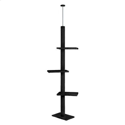 Cat Tree Tower Adjustable Height 43x230x27cm