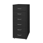 6 Drawer Office Cabinet Drawers Black