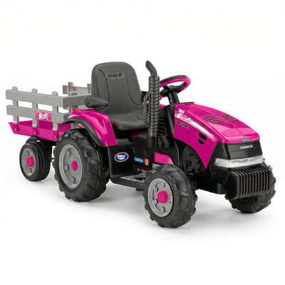 Ride On Tractor Pink 2 Speed 171.45x67.31x62.23cm