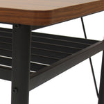 Functional Dining Table Storage Shelf 4-6 Seater 150cm  Adjustable