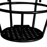 3x Plant Stand flower Holder Black