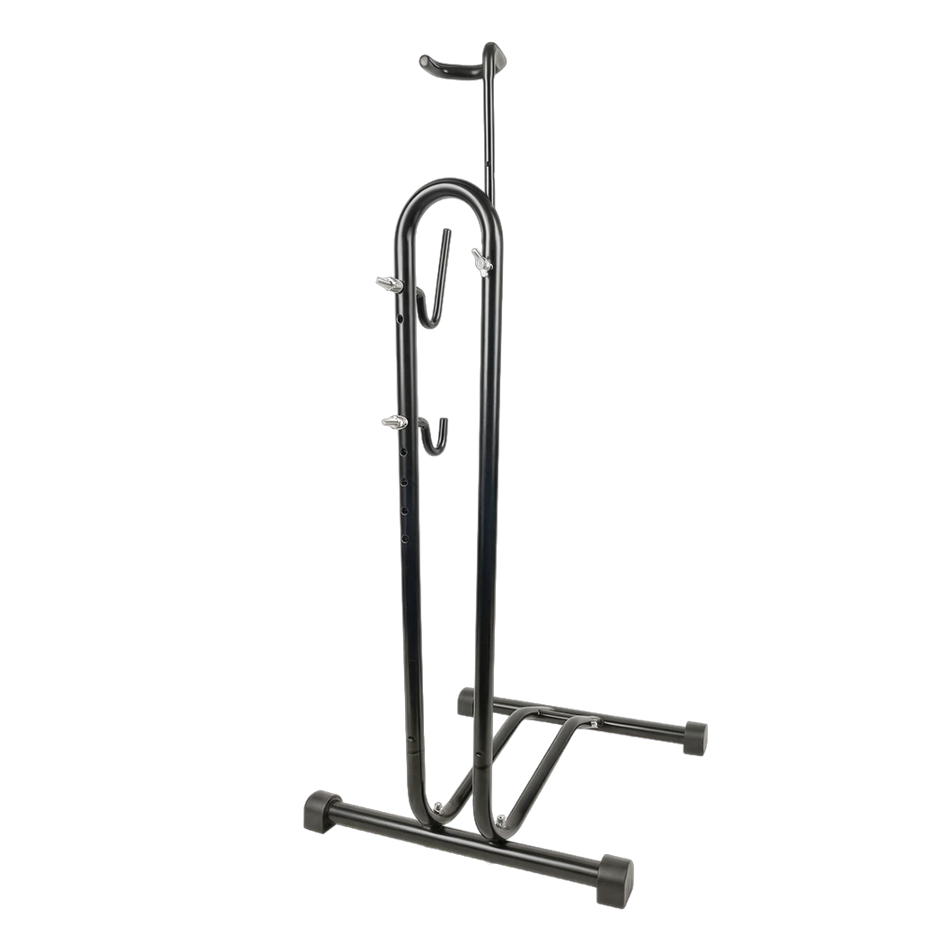 Bike Storage Stand 3-in-1 Floor Rack Indoor | HomeAndLiving - 9