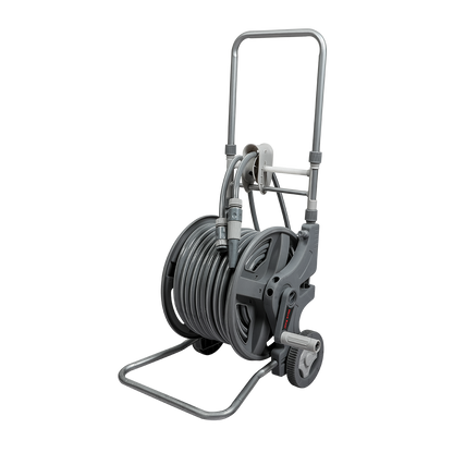 Portable Hose Reel 45M Grey 11x15cm