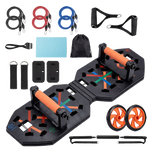 Push Up Board Set Resistance Bands Home Gym | HomeAndLiving