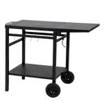 Outdoor Kitchen Cart Foldable BBQ Prep Table | HomeAndLiving