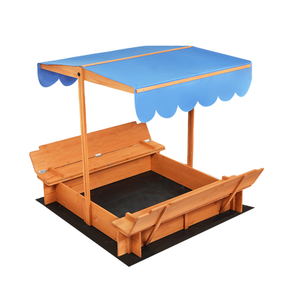 Wooden Sandbox Large 112x112x112cm