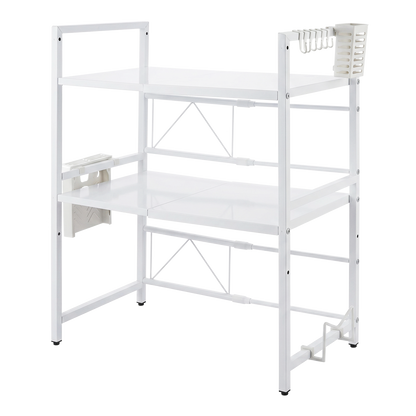 Microwave Shelf 3 Tier Adjustable Kitchen Rack | HomeAndLivi - 9